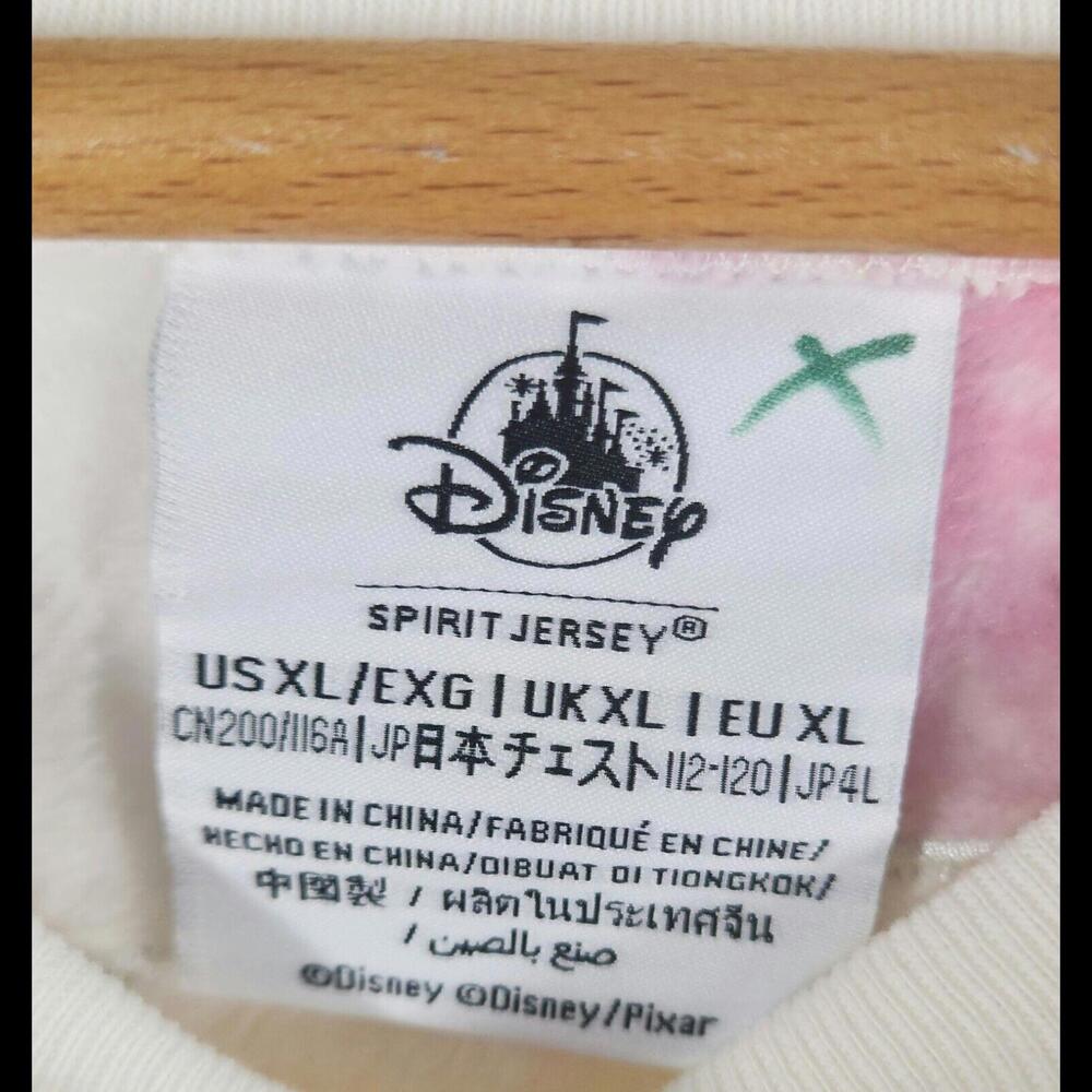 Disney Spirit Adult XL White Fuzzy Sulley Ducky Red Fleece - Picture 4 of 4